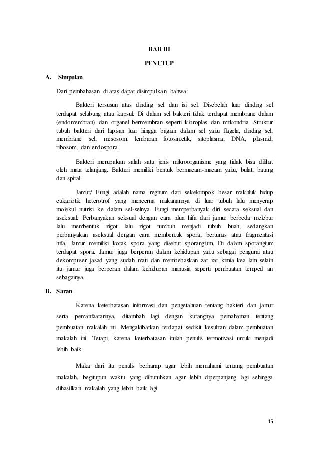 Makalah Bakteri Dan Jamur