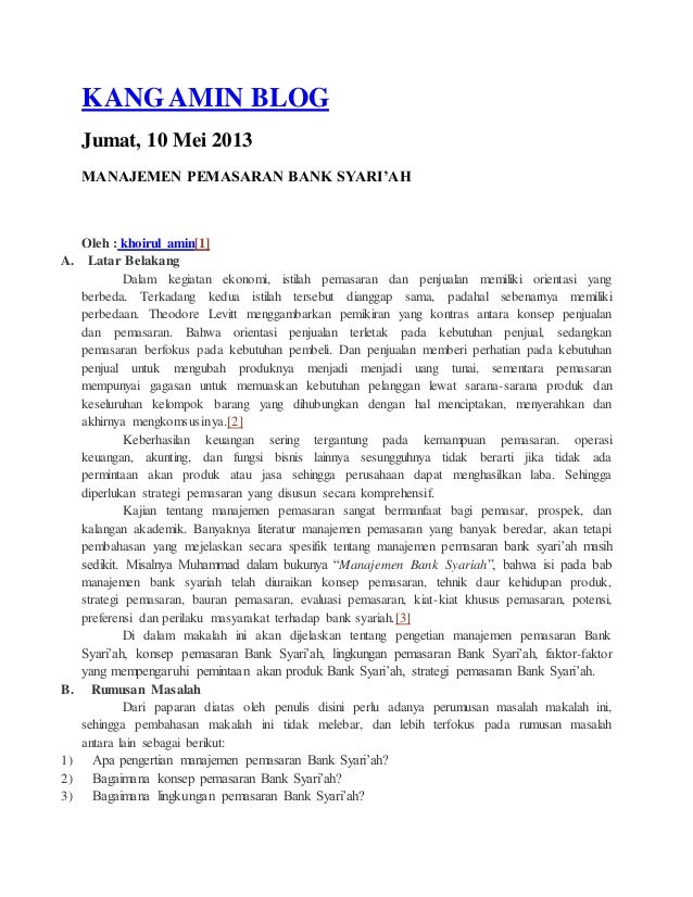 Makalah Bank Syari Ah Iyus