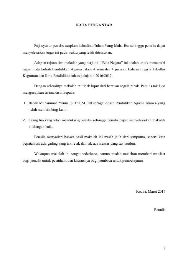 Makalah Bela Negara Dalam Sudut Pandang Islam