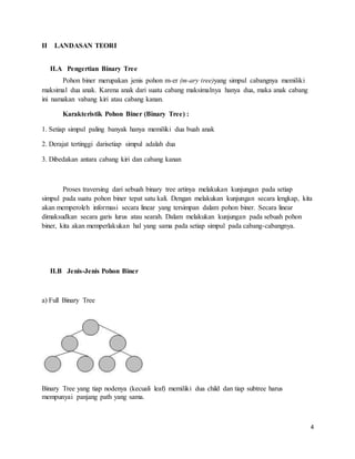 Makalah Kunjungan Binary Tree | DOCX