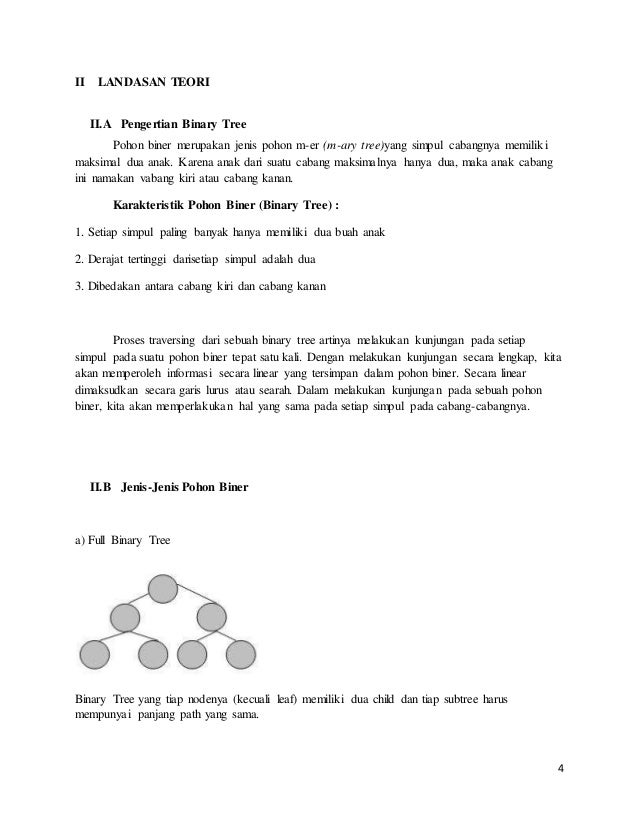 Makalah Kunjungan Binary Tree