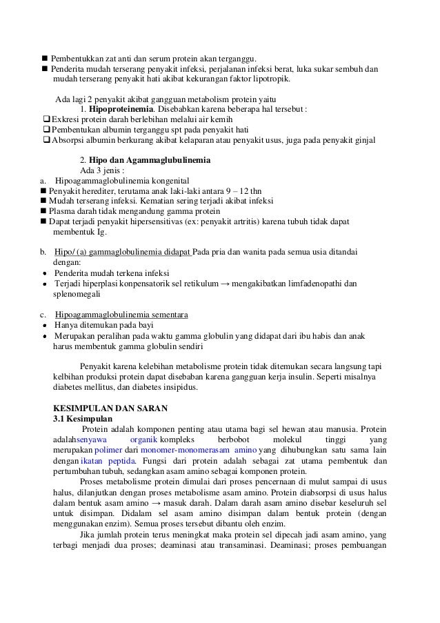 Makalah biokimia metabolisme protein dan asam amin1