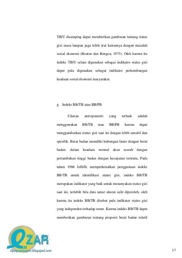 Makalah Status GIZI
