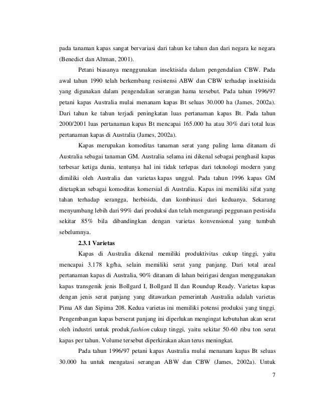 Makalah Bioteknologi Pertanian Australia