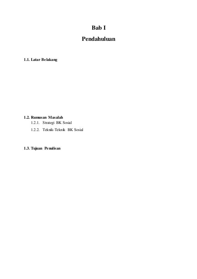 Makalah Bk Sosial