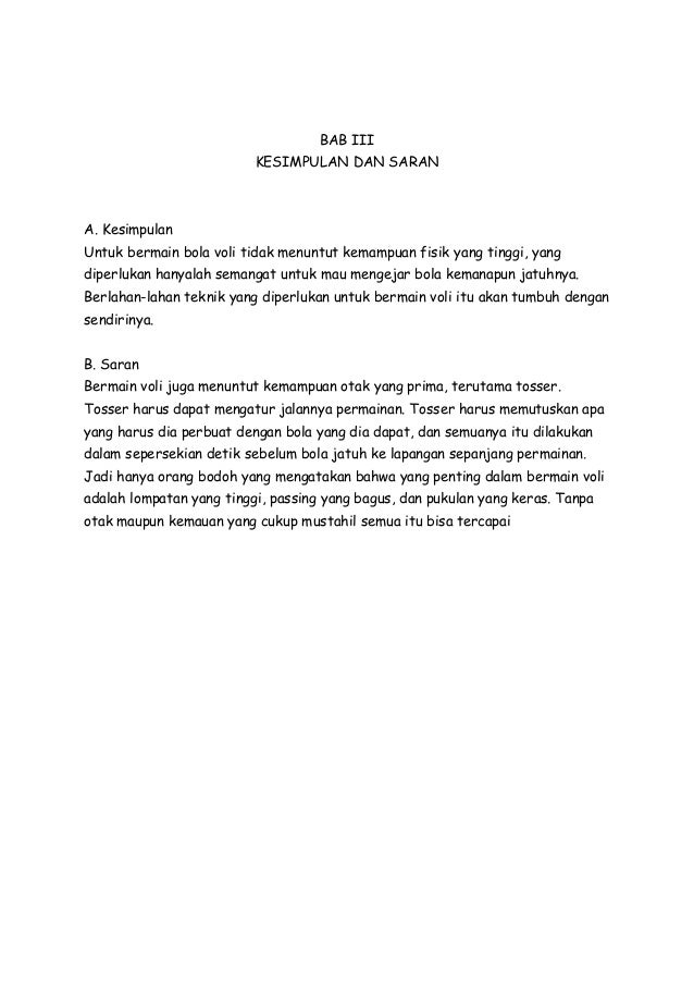 Makalah bola voli SMA 1 RAHA KABUPATEN MUNA