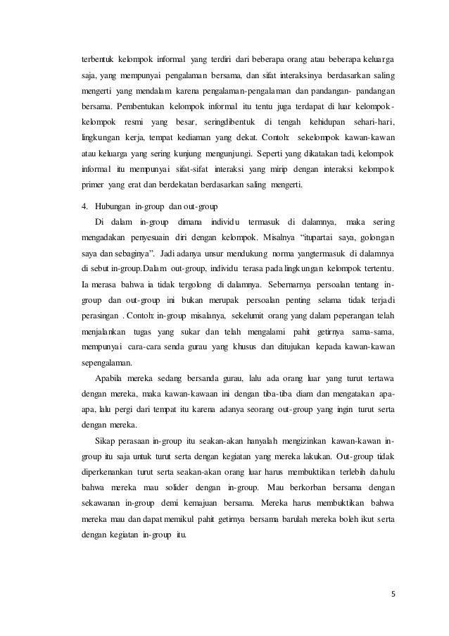 Makalah Kelompok Sosial
