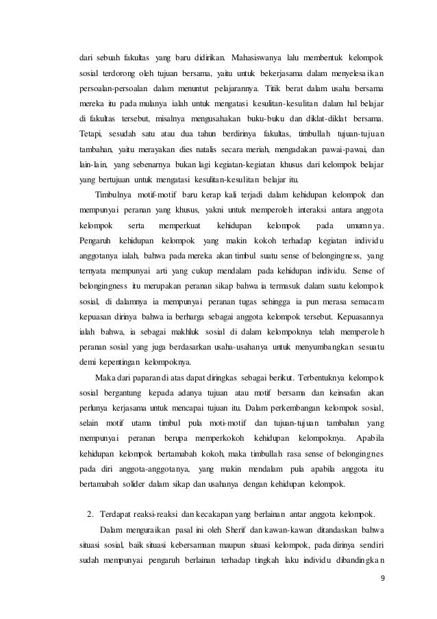 Makalah Kelompok Sosial