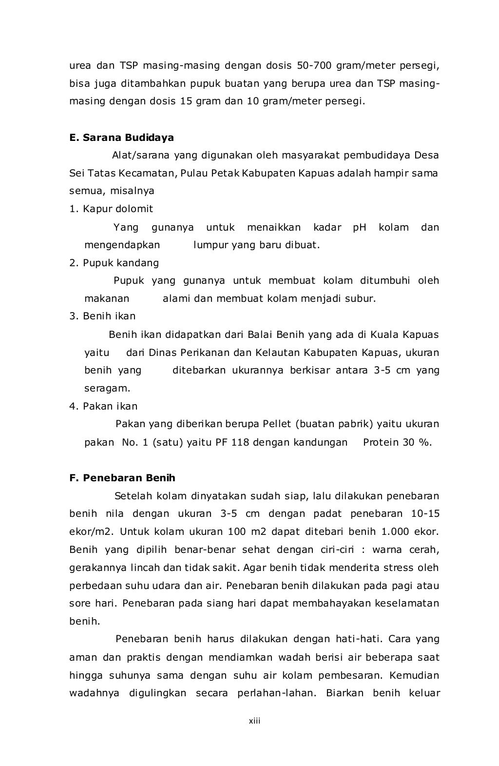 Makalah budidaya ikan nila