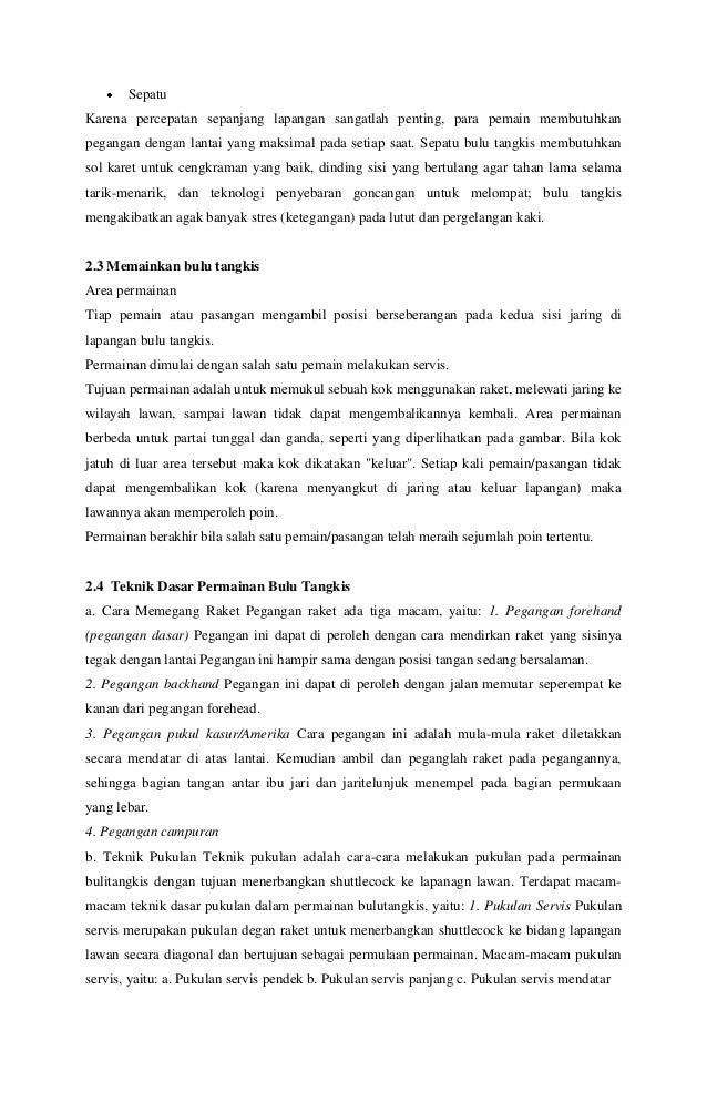 Makalah bulu tangkis 2