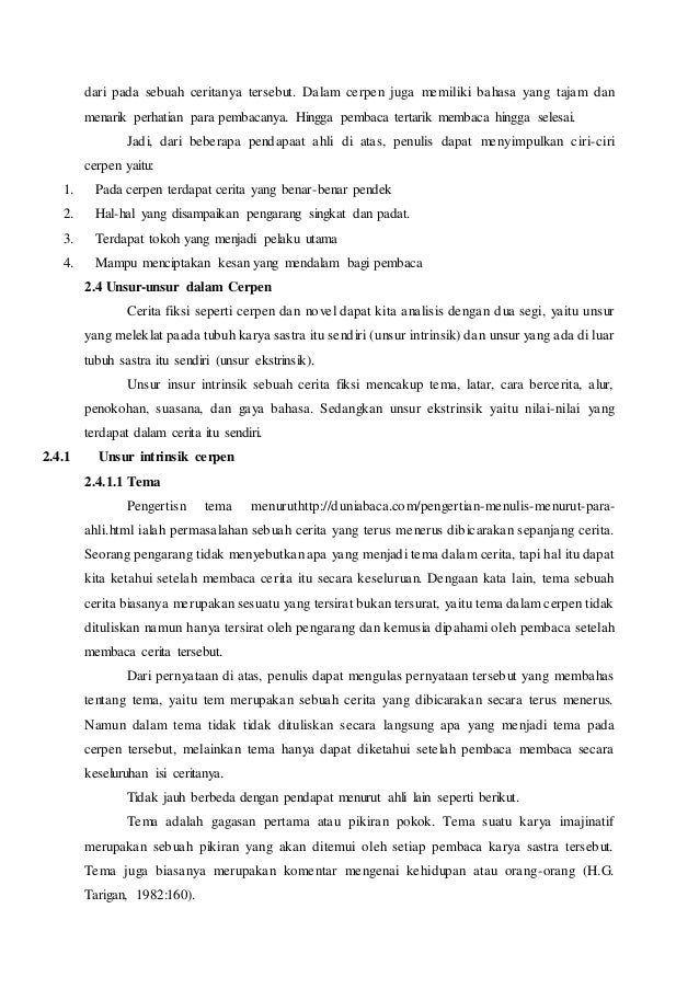 Makalah Cerpen