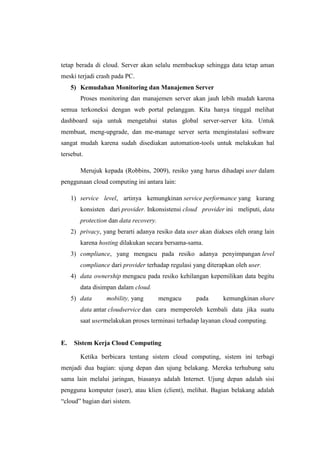 Makalah Cloud Computing | PDF