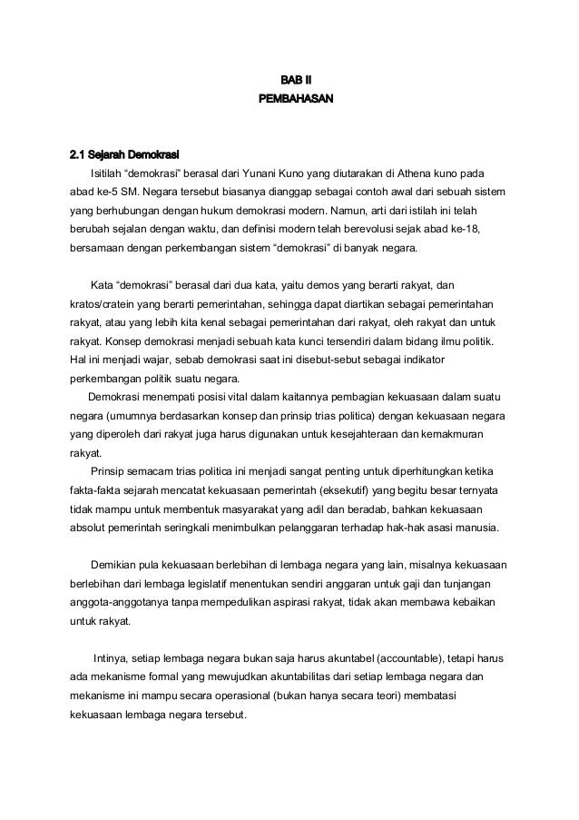 Makalah Demokrasi Di Indonesia