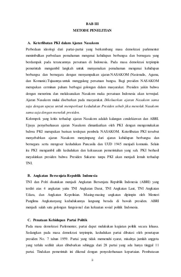 Dasar Politik Haluan Negara Ri Tahun 1959 Disebut Manipol Usdek Tentang Tahun