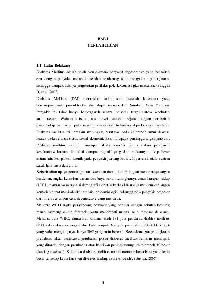 Contoh Makalah Diabetes Melitus Dikdasmen Contoh Makalah Diabetes Melitus Dikdasmen