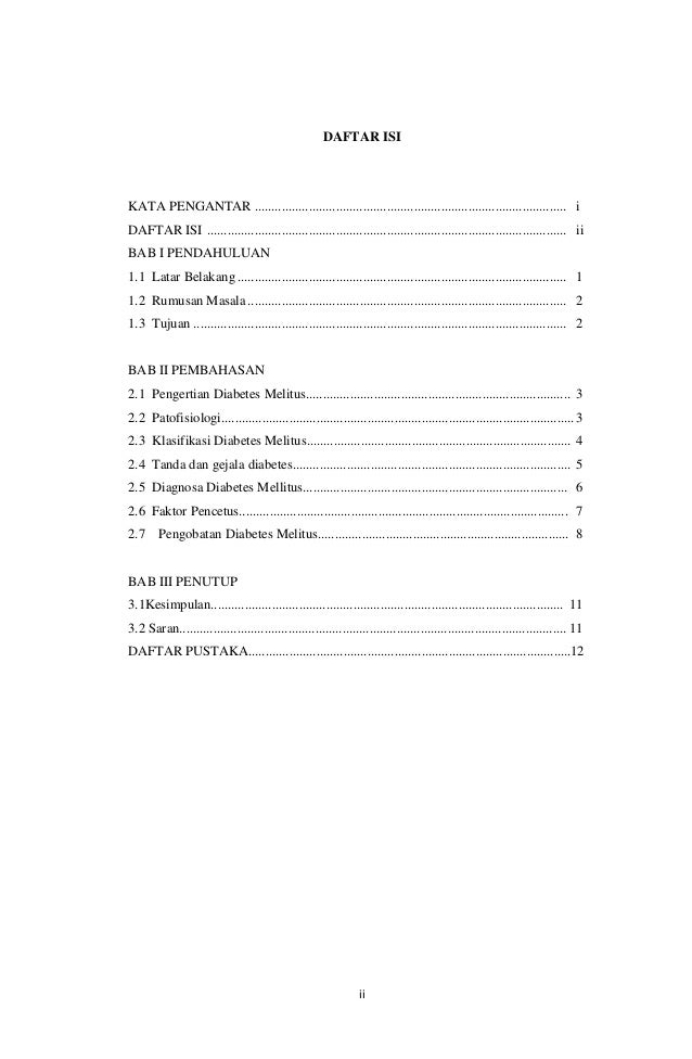 Download Makalah Kesehatan Diabetes Mellitus Pdf