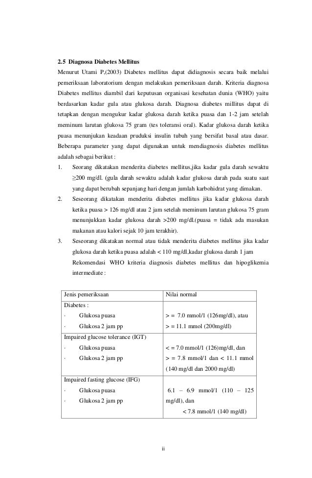 Makalah diabetes melitus