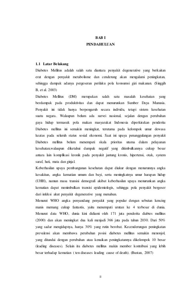 Makalah Diabetes Melitus