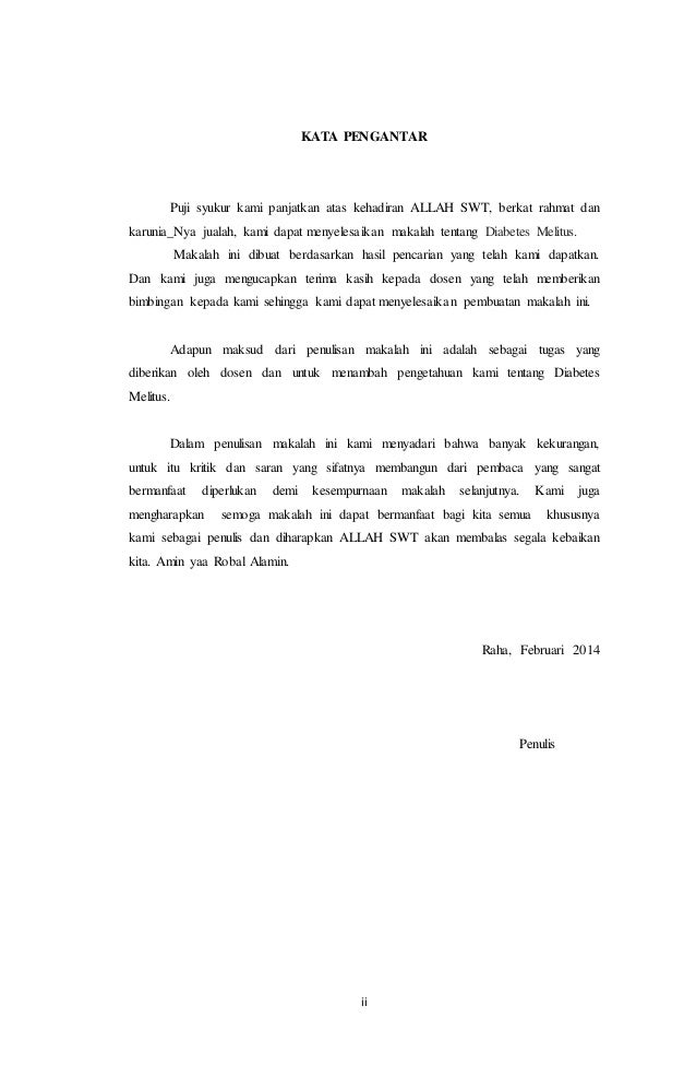 Makalah Diabetes Melitus