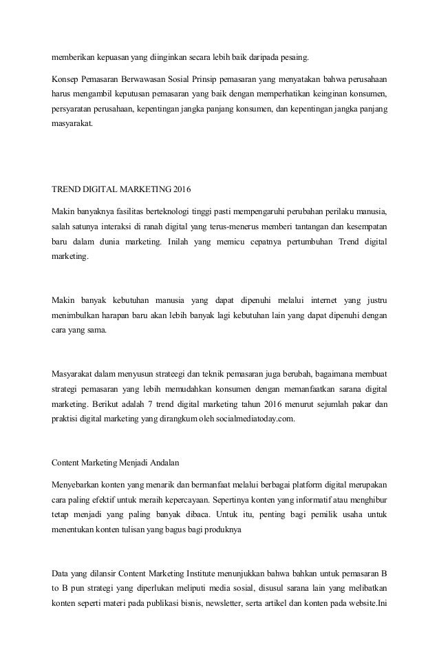 Makalah Digital Marketing