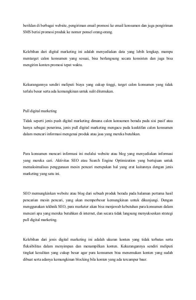 Makalah Digital Marketing