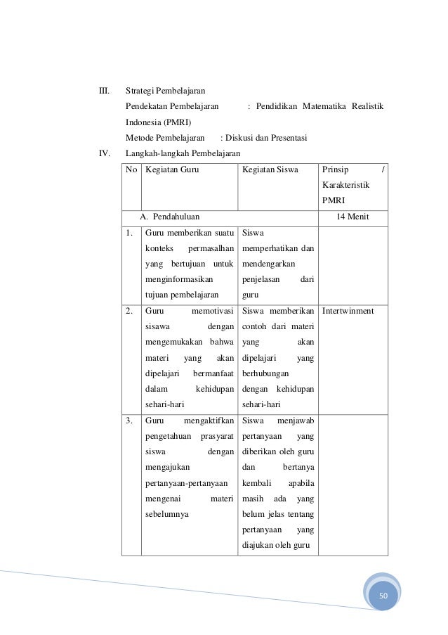 Makalah Pendekatan Pembelajaran dan RPP