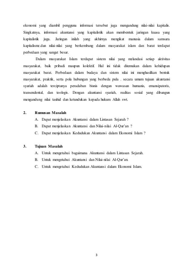 Makalah Ekonomi Islam