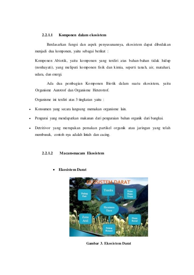 MAKALAH EKOLOGI DAN EKOLOGI LINGKUNGAN