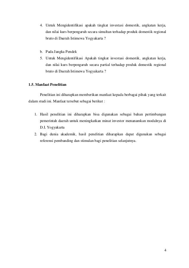 Makalah ekonometrika ECM