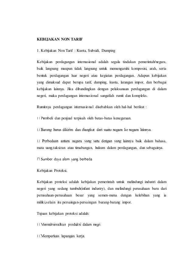 Makalah Ekonomi Internasional