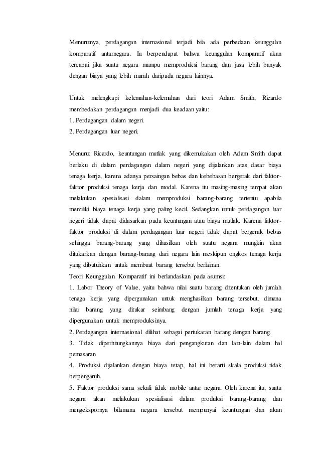 Makalah Ekonomi Internasional
