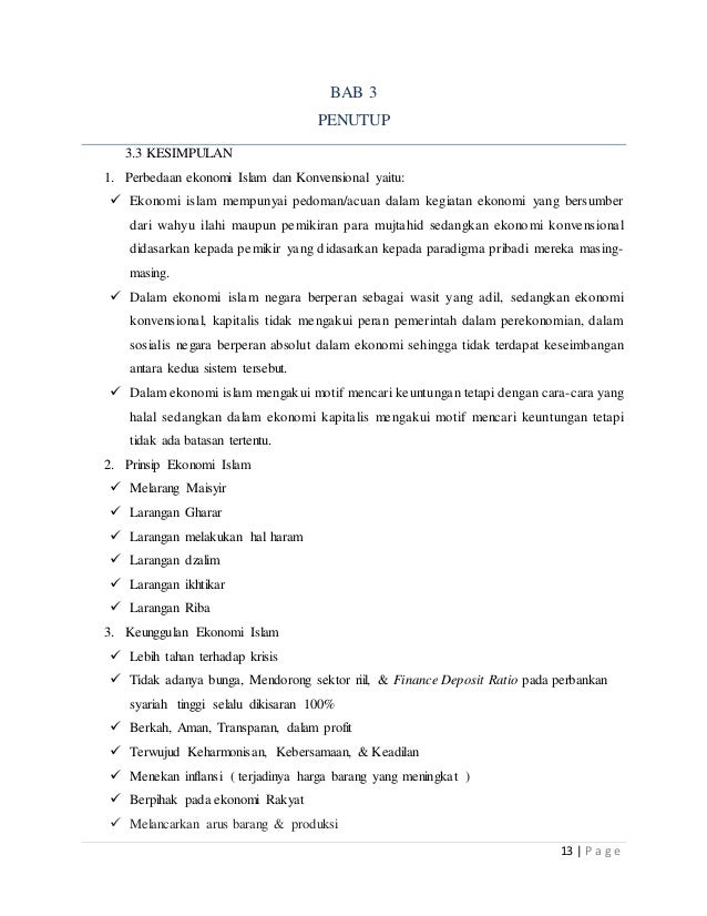 Makalah Ekonomi Dalam Perspektif Islam