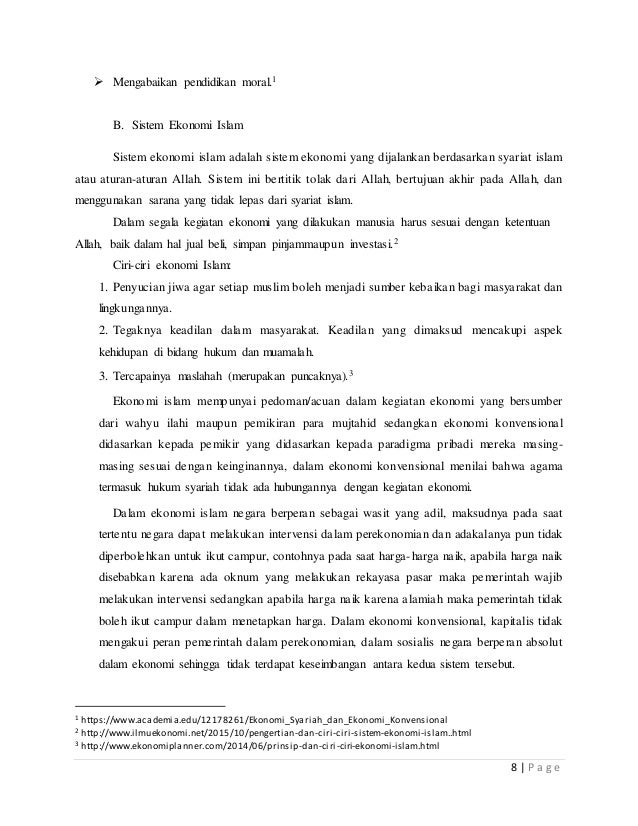 Makalah Ekonomi Dalam Perspektif Islam