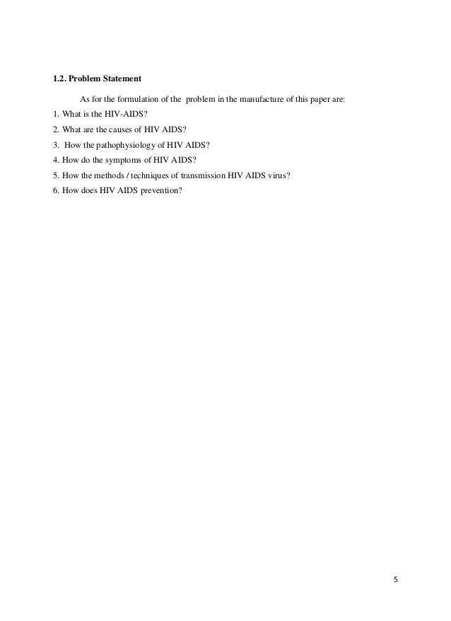 Makalah bahasa inggris hiv