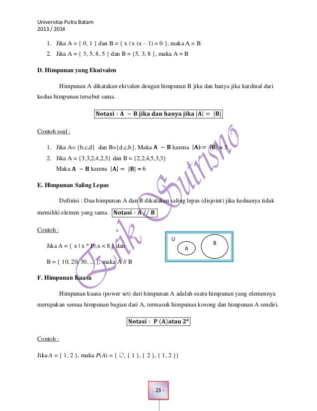 Makalah Erick matematika diskrit 2013