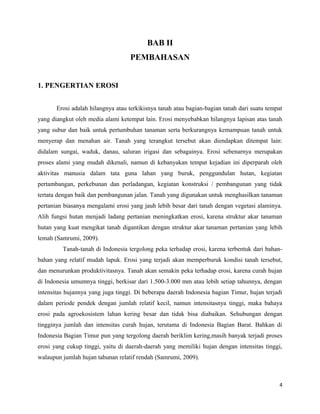 Makalah erosi | DOC