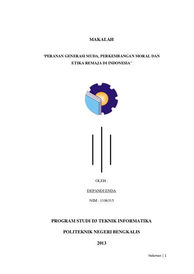 Makalah Etika Profesi Depandi Enda Makalah Etika Profesi Depandi Enda