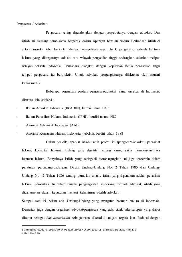 Makalah Etika Profesi Advokat