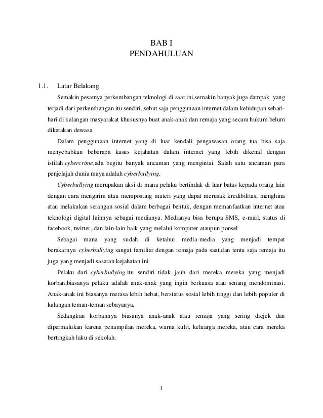 Makalah Etika Profesi Cyber Bullying Fix