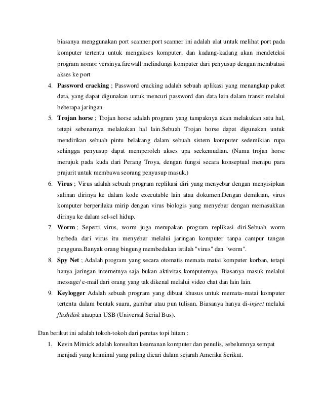 Makalah etika profesi hacker