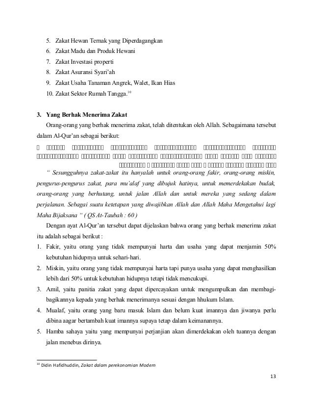 Makalah Fikih Ekonomi Dan Keuangan