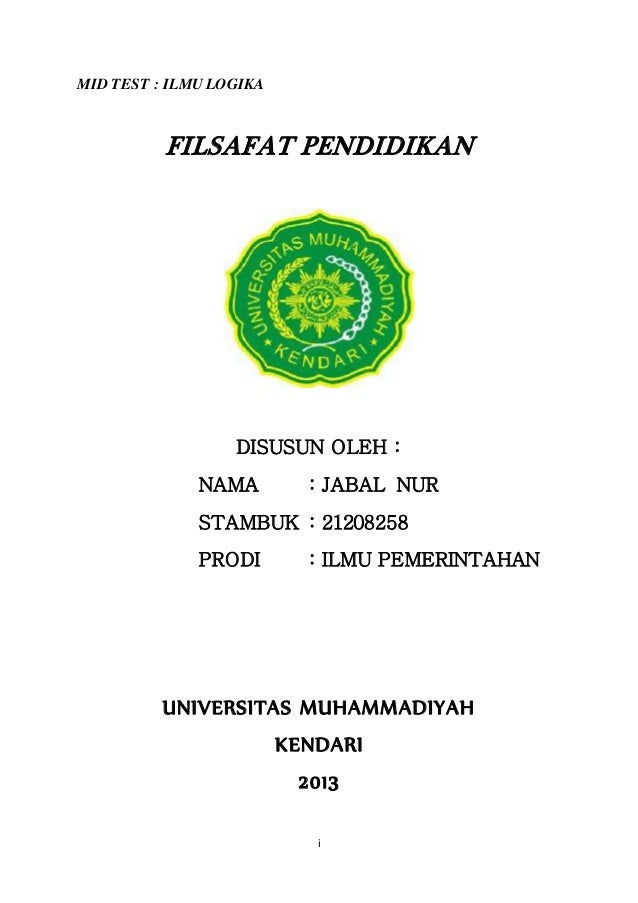 Contoh Makalah Filsafat Ilmu Pemerintahan Download Contoh Lengkap Gratis