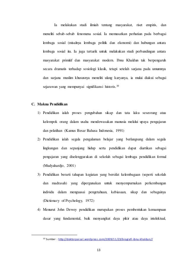 Makalah Filsafat Dan Makna Pendidikan