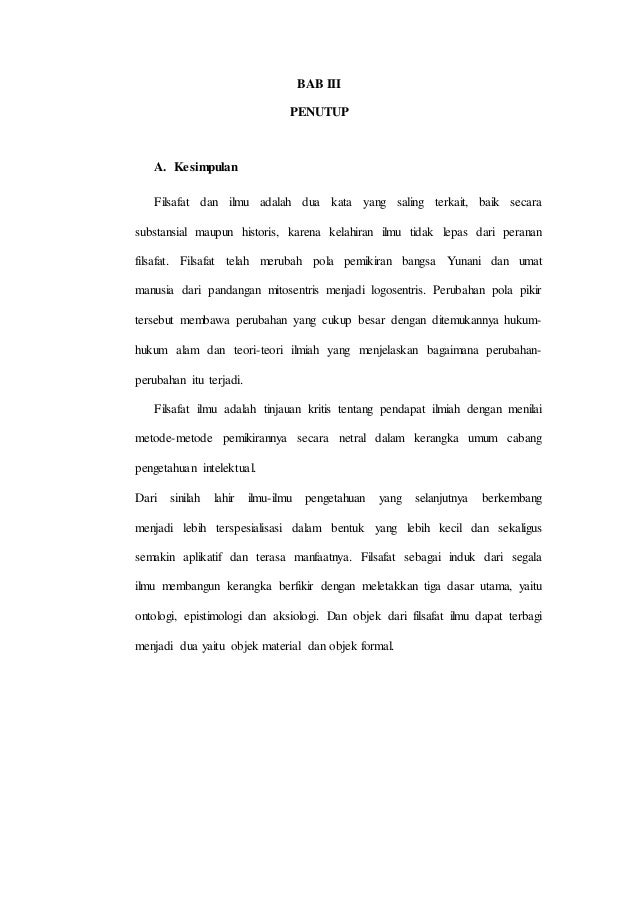 Makalah Filsafat Ilmu Tugas 1 Makalah Filsafat Ilmu Tugas 1