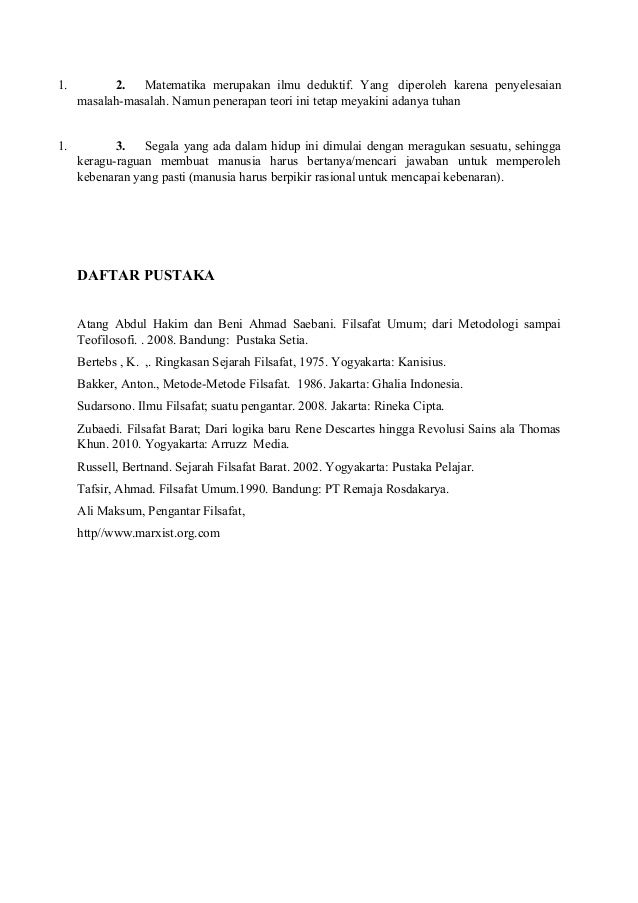 Makalah Filsafat Manusia