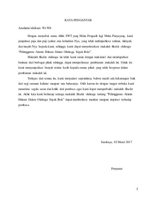 Makalah Filsafat Olahraga