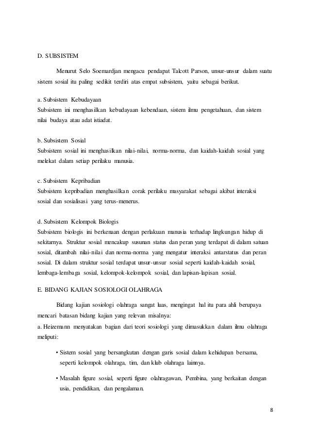 Sosiologi Olahraga