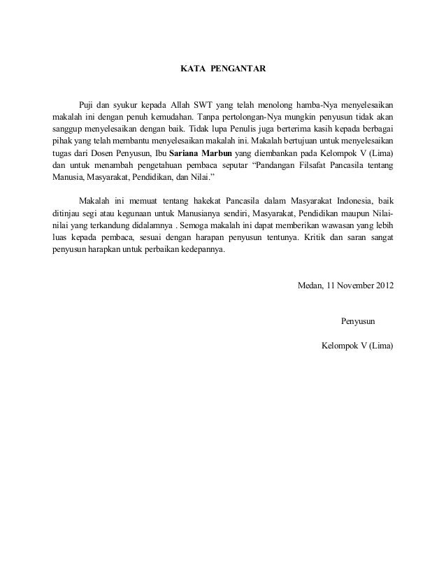 Pandangan Filsafat Pancasila Tentang Manusia Masyarakat Pendidikan