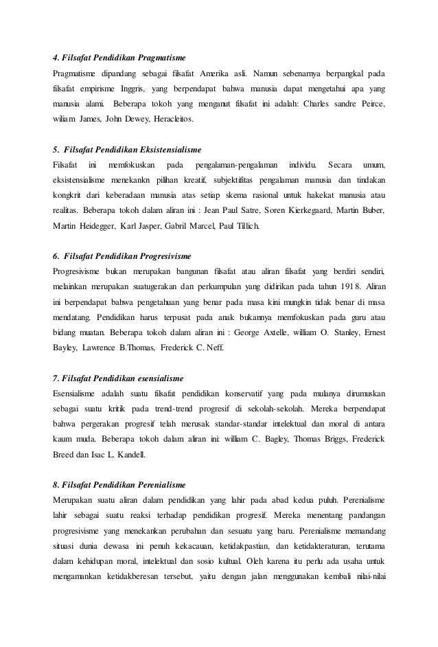 Makalah Filsafat Pendidikan