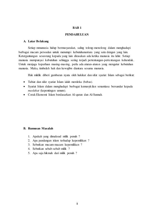 Contoh Makalah Fiqih Contoh Makalah Fiqih